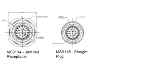 MIL-DTL-26482 Series 1 SOLDER contacts