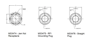 MIL-DTL-26482 Series 1 SOLDER contact